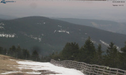 Lysá hora, pohled na východ