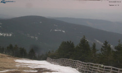 Lysá hora, pohled na východ