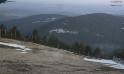 Lysá hora, pohled na východ