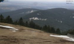 Lysá hora, pohled na východ