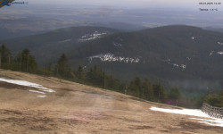 Lysá hora, pohled na východ