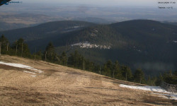 Lysá hora, pohled na východ