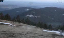 Lysá hora, pohled na východ