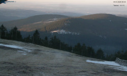 Lysá hora, pohled na východ