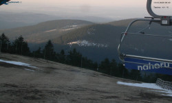 Lysá hora, pohled na východ