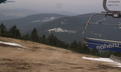 Lysá hora, pohled na východ