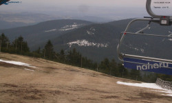 Lysá hora, pohled na východ