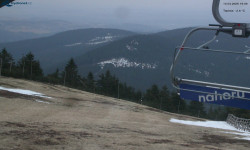 Lysá hora, pohled na východ