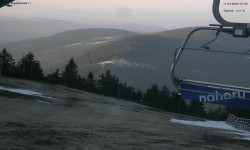 Lysá hora, pohled na východ