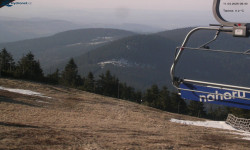 Lysá hora, pohled na východ