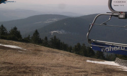 Lysá hora, pohled na východ