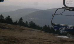 Lysá hora, pohled na východ