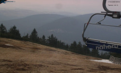 Lysá hora, pohled na východ