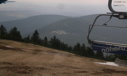 Lysá hora, pohled na východ