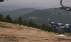 Lysá hora, pohled na východ