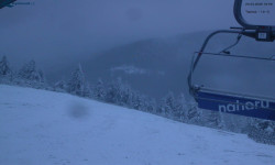 Lysá hora, pohled na východ