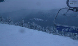 Lysá hora, pohled na východ