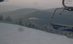 Lysá hora, pohled na východ