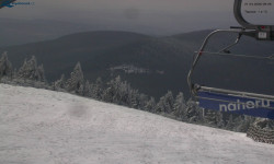 Lysá hora, pohled na východ