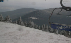 Lysá hora, pohled na východ