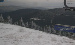 Lysá hora, pohled na východ