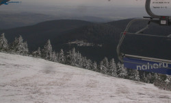 Lysá hora, pohled na východ