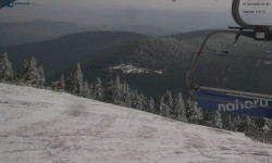 Lysá hora, pohled na východ