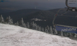 Lysá hora, pohled na východ