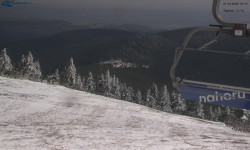 Lysá hora, pohled na východ