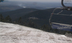 Lysá hora, pohled na východ