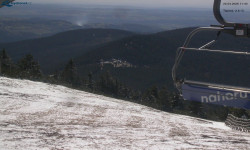 Lysá hora, pohled na východ