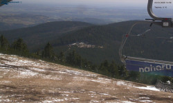 Lysá hora, pohled na východ