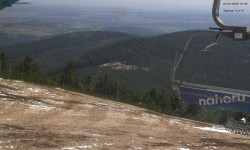 Lysá hora, pohled na východ