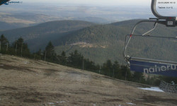 Lysá hora, pohled na východ