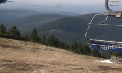 Lysá hora, pohled na východ