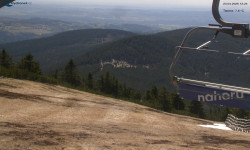 Lysá hora, pohled na východ