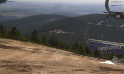 Lysá hora, pohled na východ