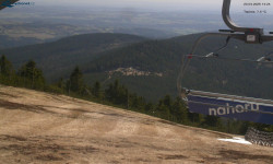 Lysá hora, pohled na východ