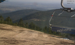 Lysá hora, pohled na východ