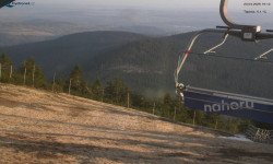 Lysá hora, pohled na východ