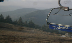 Lysá hora, pohled na východ