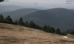 Lysá hora, pohled na východ