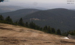 Lysá hora, pohled na východ