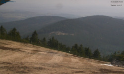 Lysá hora, pohled na východ