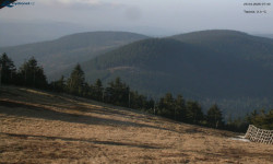 Lysá hora, pohled na východ