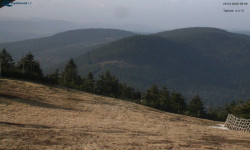 Lysá hora, pohled na východ