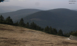 Lysá hora, pohled na východ