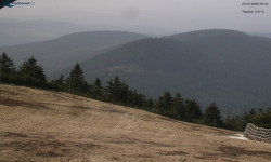 Lysá hora, pohled na východ