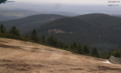 Lysá hora, pohled na východ