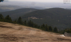 Lysá hora, pohled na východ